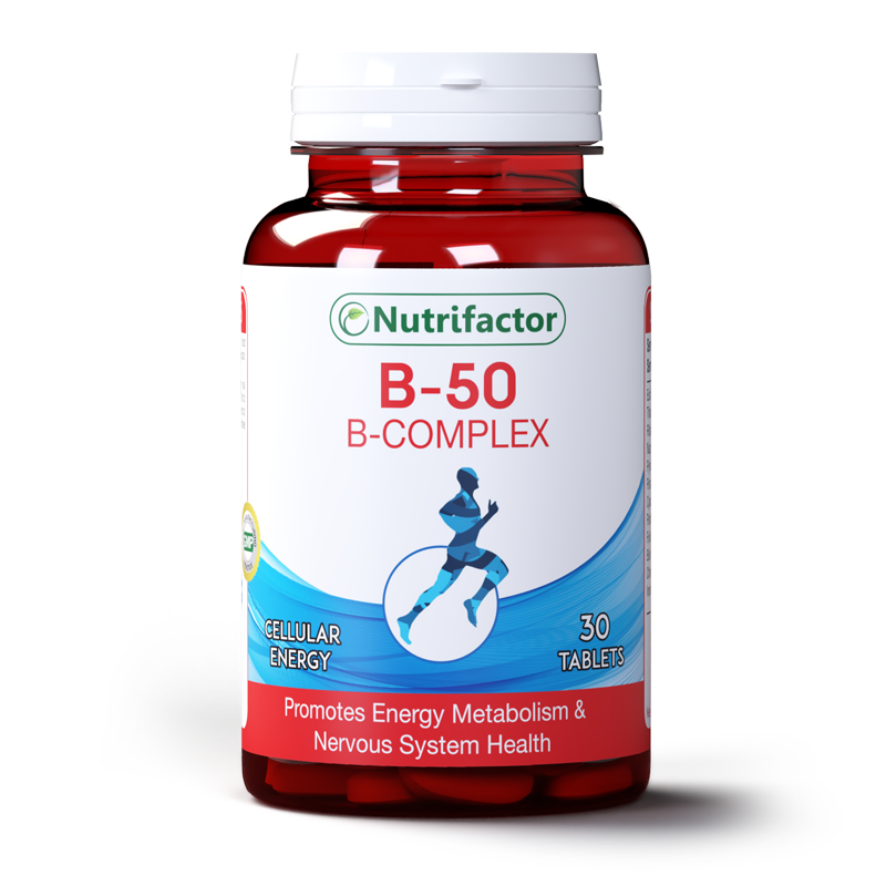 Nutrifactor B-50 B-Complex — Energy Support