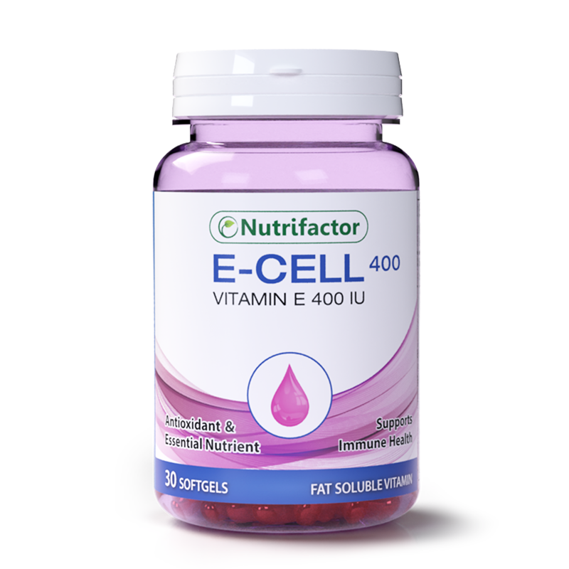 Nutrifactor E-Cell 400 — Vitamin E Softgels