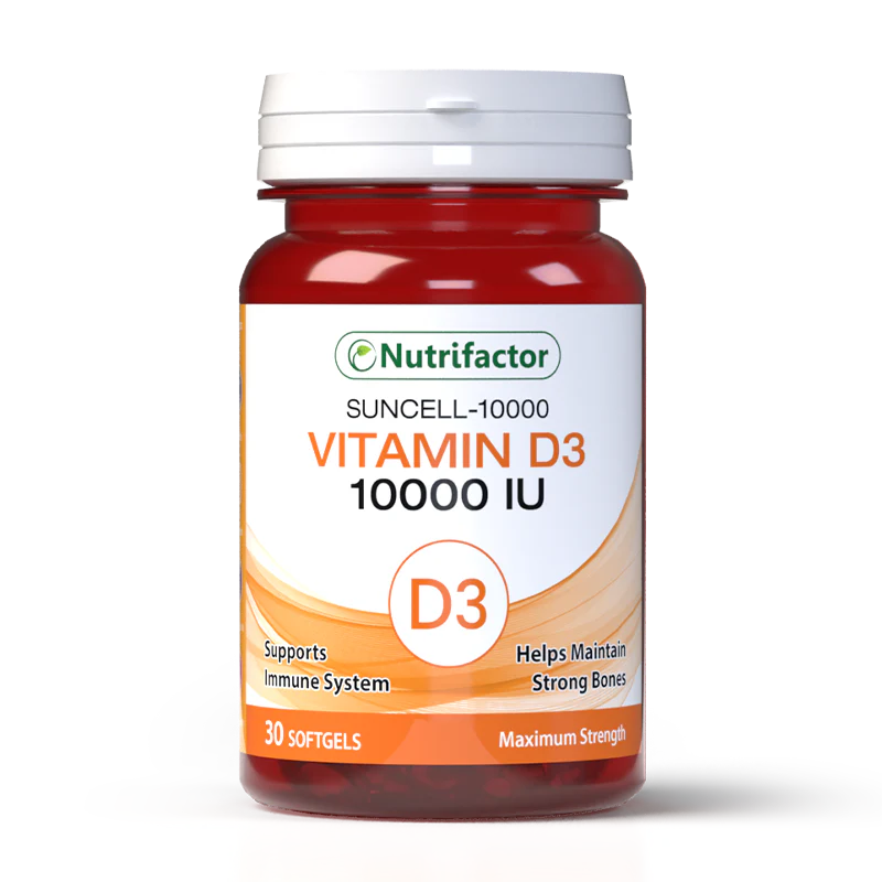 Nutrifactor Suncell Softgels — Vitamin D3 10000 IU