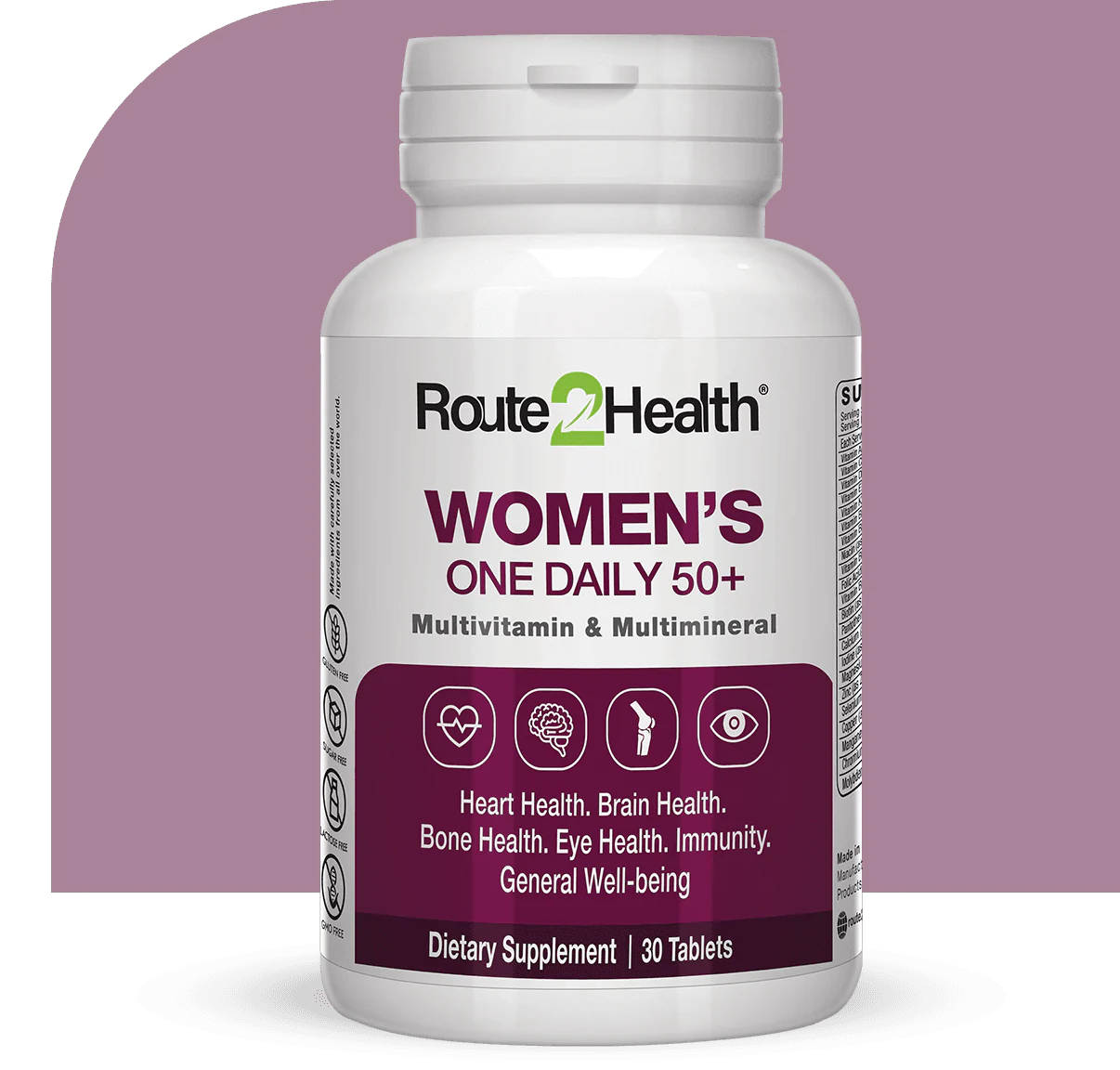 R2H Women’s One Daily 50+ — Multivitamin for Women