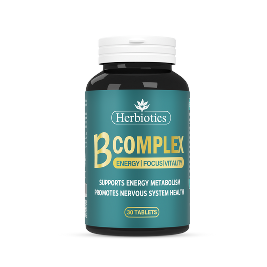 Herbiotics B-Complex — 30 Tablets | Energy and Metabolism
