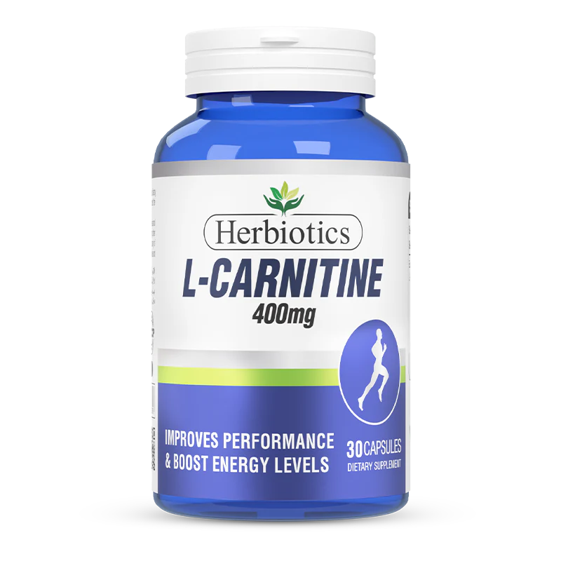 Herbiotics L-Carnitine 400mg — Fat Burn Support