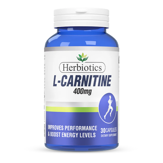 Herbiotics L-Carnitine 400mg — Fat Burn Support
