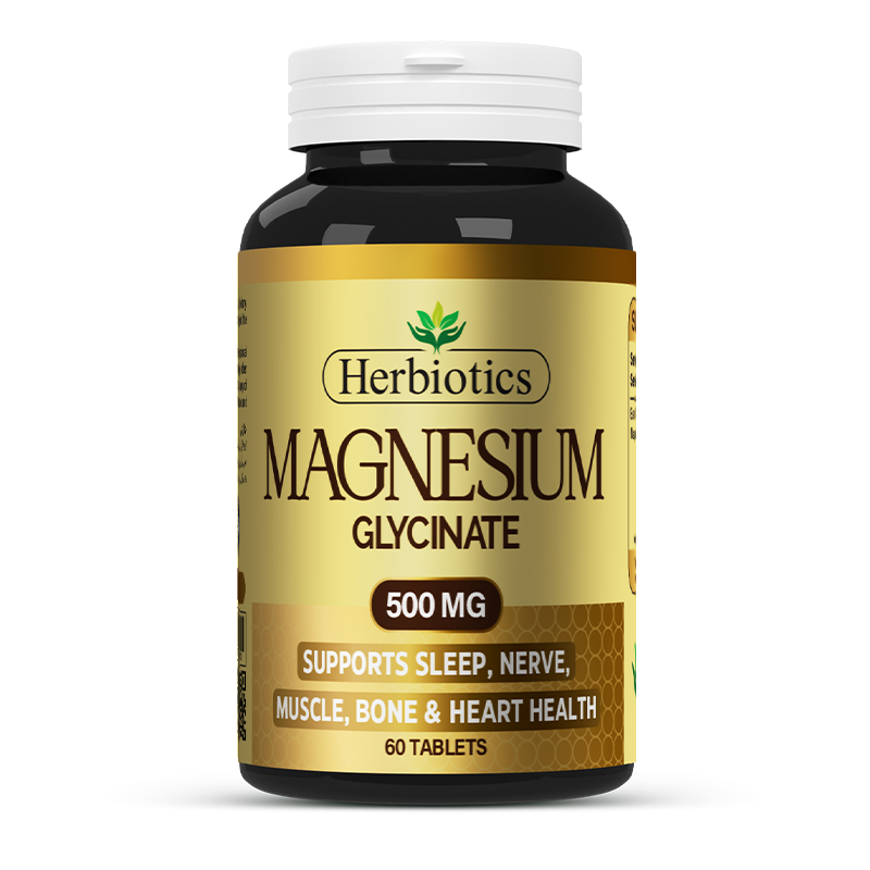 Herbiotics Magnesium Glycinate 500mg — Sleep Support