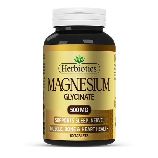 Herbiotics Magnesium Glycinate 500mg — Sleep Support
