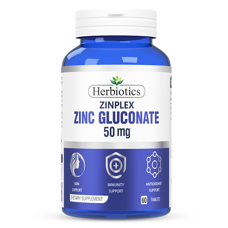 Herbiotics Zinplex — Zinc 50mg Support