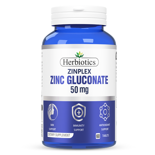 Herbiotics Zinplex — Zinc 50mg Support