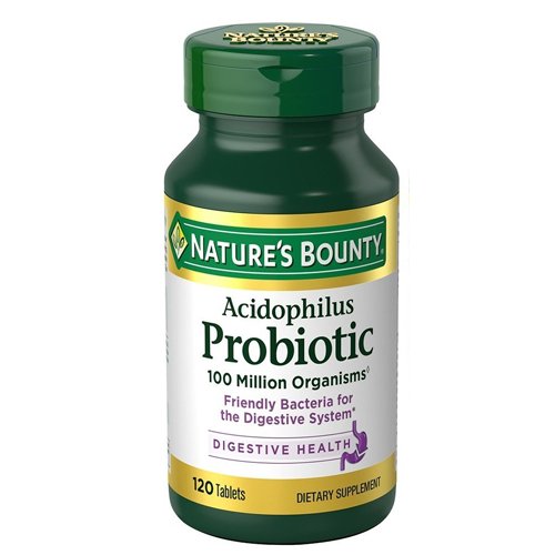 Nature’s Bounty Acidophilus Probiotic 100 Million, 120 Ct