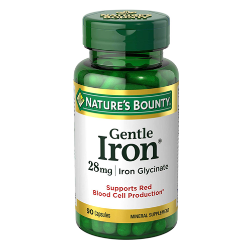 Nature’s Bounty Gentle Iron 28mg, 90 Ct