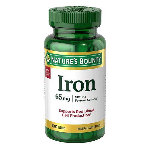 Nature’s Bounty Iron 65mg