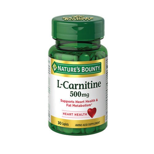 Nature’s Bounty L-Carnitine 500mg, 30 Ct