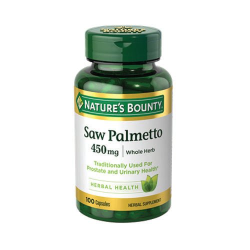 Nature’s Bounty Saw Palmetto 450mg, 100 Ct
