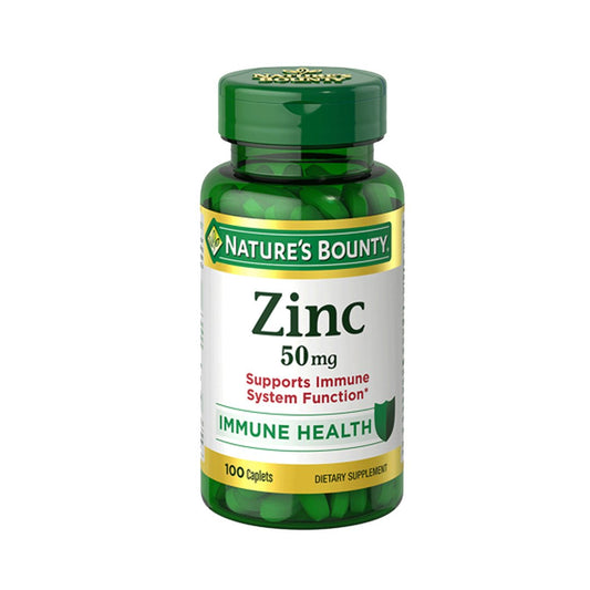 Nature’s Bounty Zinc 50mg, 100 Ct