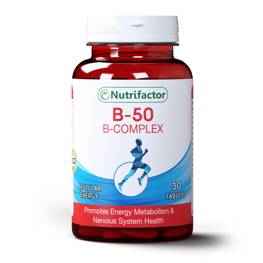 Nutrifactor B-50 B-Complex — Energy Support