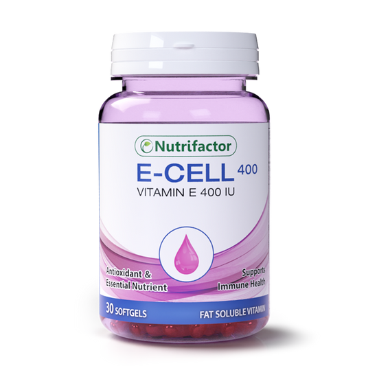 Nutrifactor E-Cell 400 — Vitamin E Softgels