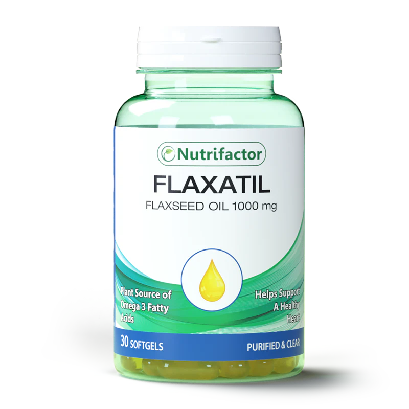 Nutrifactor Flaxatil | Plant-Based Omega-3 1000mg
