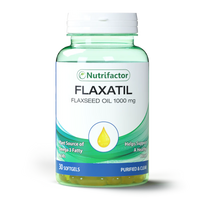 Nutrifactor Flaxatil | Plant-Based Omega-3 1000mg