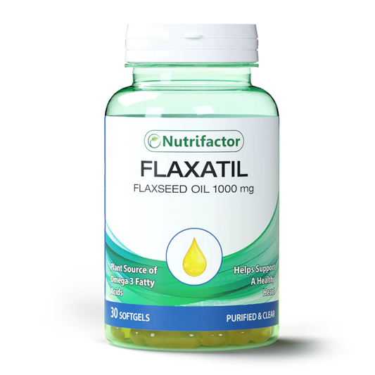Nutrifactor Flaxatil | Plant-Based Omega-3 1000mg