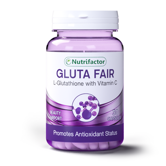 Nutrifactor Gluta Fair — Glutathione Skin Brightening Formula