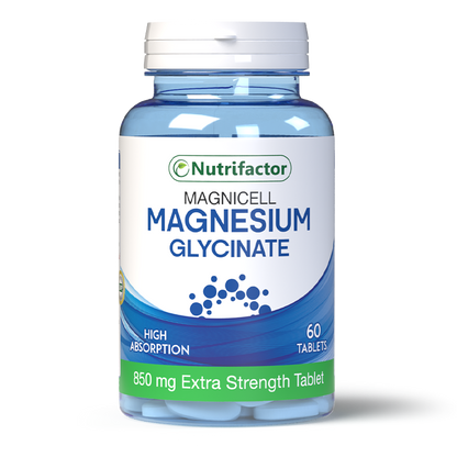 Nutrifactor Magnicell Magnesium Glycinate 850mg — 60 Tablets