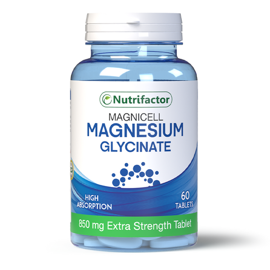 Nutrifactor Magnicell Magnesium Glycinate 850mg — 60 Tablets