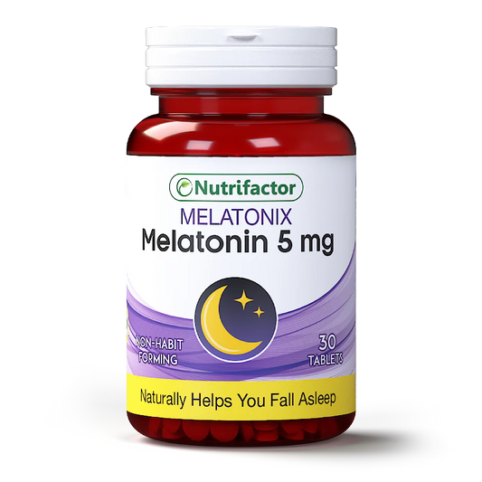 Nutrifactor Melatonix 5mg — Melatonin Sleep Support
