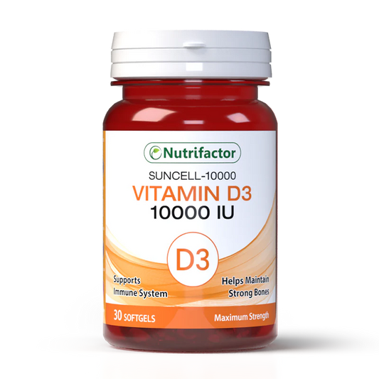 Nutrifactor Suncell Softgels — Vitamin D3 10000 IU