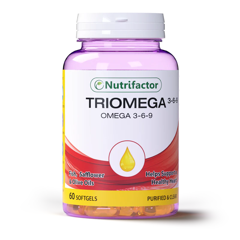 Nutrifactor Triomega 3-6-9 — Omega Softgels