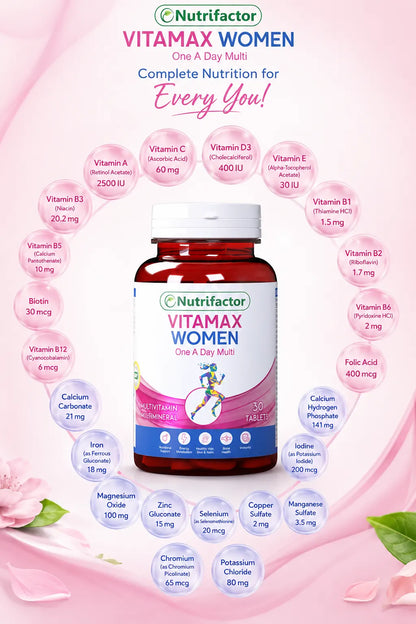Nutrifactor Vitamax Women One A Day