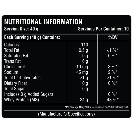 Nutrifactor Whey Protein Powder