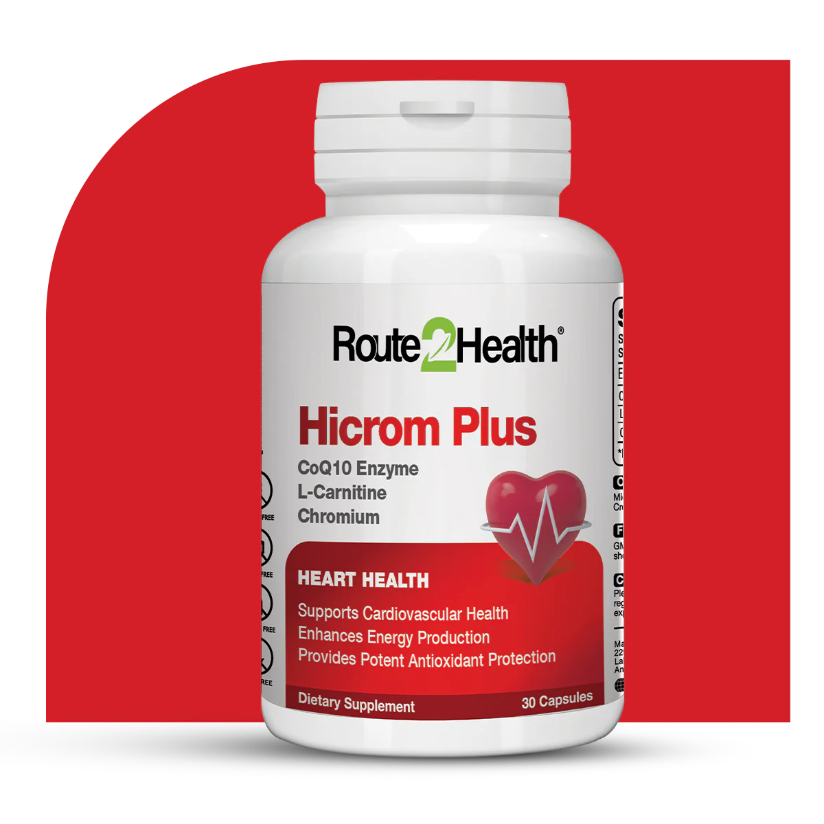 R2H Hicrom Plus | CoQ10, L-Carnitine & Chromium