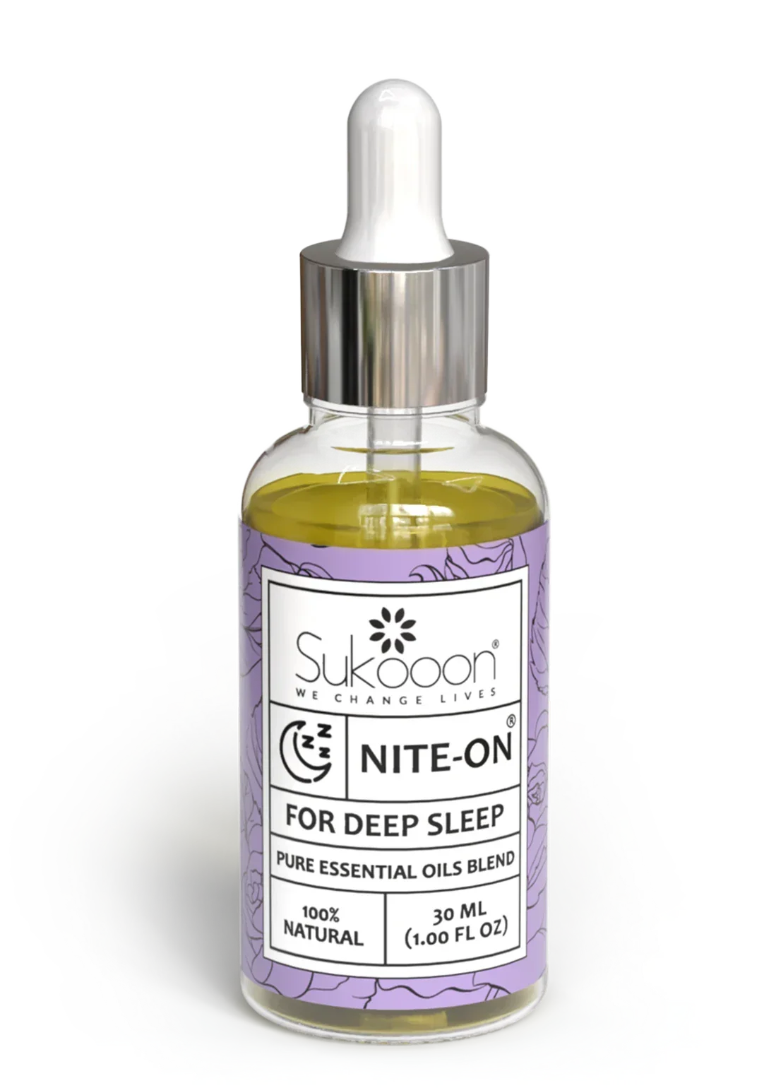 Sukoon Night-On Essential Oil Blend 30ml — Natural Sleep Aid