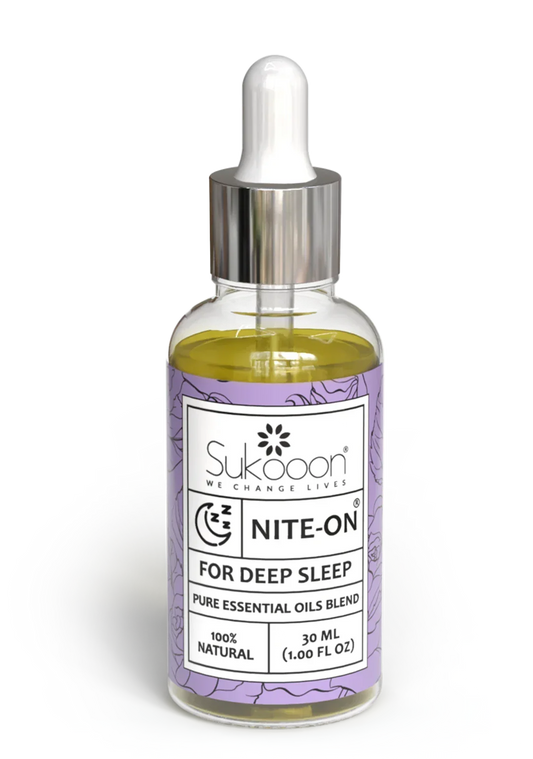 Sukoon Night-On Essential Oil Blend 30ml — Natural Sleep Aid